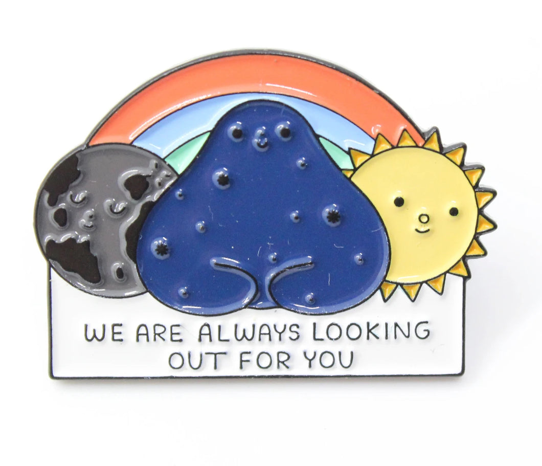 Looking Out For You Enamel Pin