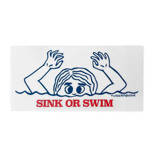 Sink or Swim Sticker