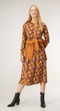 Load image into Gallery viewer, Marigold Retro Floral Dress
