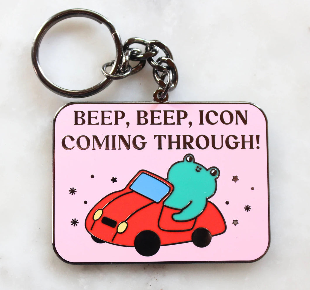 Beep Beep Keychain