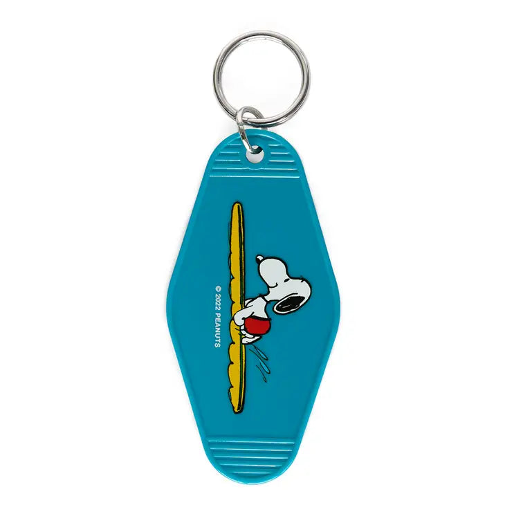 Snoopy Blue Key Tag