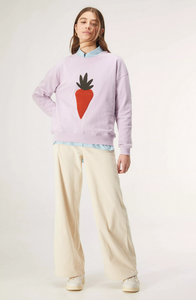 Fuzzy Carrot Sweatshirt