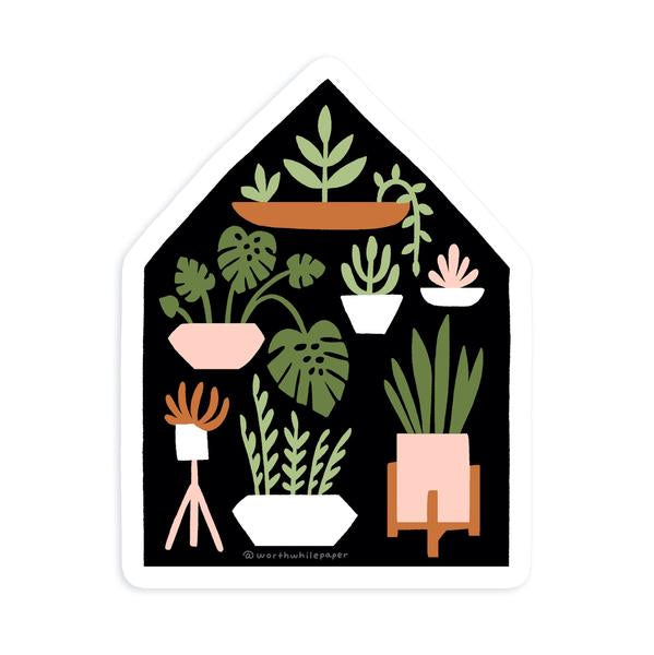 Gorgeous Greenhouse Sticker
