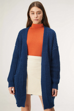Load image into Gallery viewer, Chunky Cardigan: Atlantic Blue
