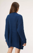 Load image into Gallery viewer, Chunky Cardigan: Atlantic Blue
