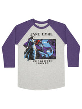 Load image into Gallery viewer, Jane Eyre 3/4 Sleeve Raglan Tee

