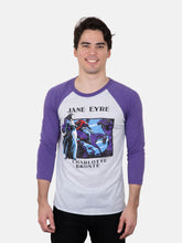 Load image into Gallery viewer, Jane Eyre 3/4 Sleeve Raglan Tee
