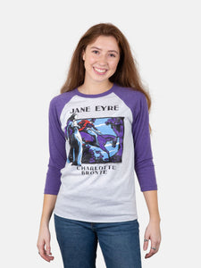 Jane Eyre 3/4 Sleeve Raglan Tee