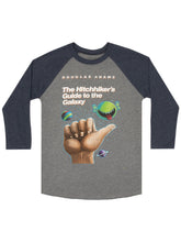 Load image into Gallery viewer, The Hitchhikers Guide to the Galaxy 3/4 Sleeve Raglan Tee (Unisex)

