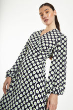 Load image into Gallery viewer, Sixties Floral Wrap Dress
