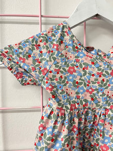 Baby Floral Tie-Back Dresses