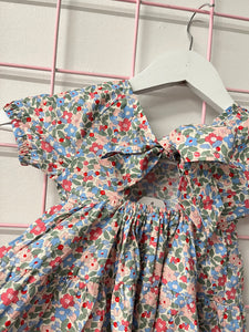 Baby Floral Tie-Back Dresses