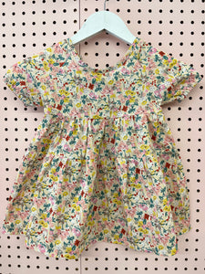 Baby Floral Tie-Back Dresses