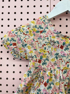 Baby Floral Tie-Back Dresses