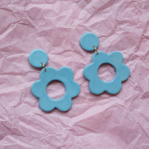 Daisy Ceramic Earrings by Meghan Macwhirter