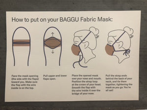 Baggu Tie-Back Masks