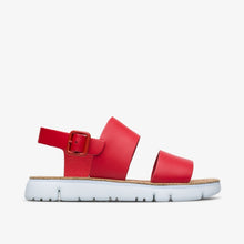 Load image into Gallery viewer, Camper Sandal: Red Leather
