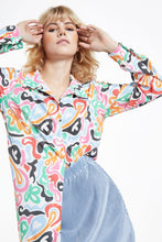 Load image into Gallery viewer, Multi Abstract Textured Blouse

