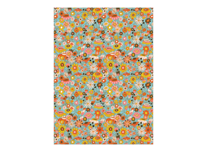 Groovy Blooms Gift Wrap