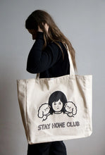 Load image into Gallery viewer, XL Tote: Stay Home Club
