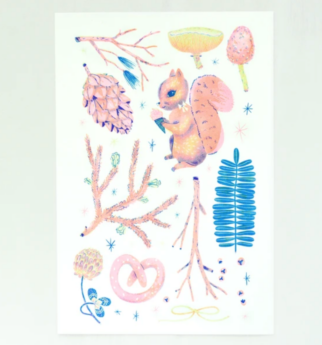 Fantastic Forest Print