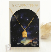 Load image into Gallery viewer, Zodiac Medallion Necklace
