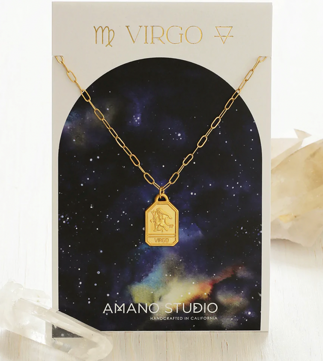 Zodiac Medallion Necklace