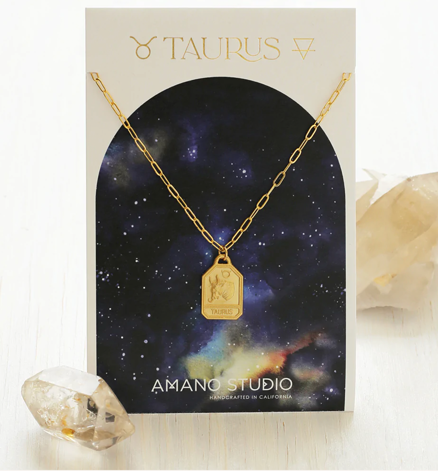Zodiac medallion necklace on sale