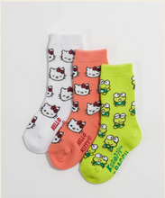 Load image into Gallery viewer, Baggu Kids Crew Socks (Set of Three)
