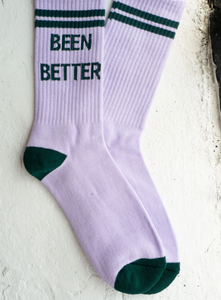 Been Better Ribbed Socks