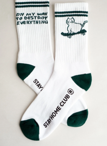 Sk8r Cat Socks