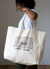 Load image into Gallery viewer, Happy Alone XL Tote
