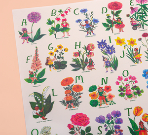 Flower Fairies Alphabet Print