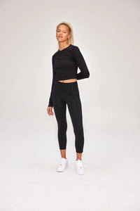 ReSet Cropped Long Sleeve by Girlfriend Collective
