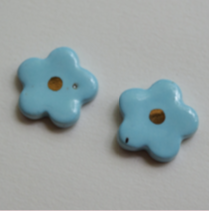 Load image into Gallery viewer, Flower Stud Ceramic Earrings by Meghan Macwhirter
