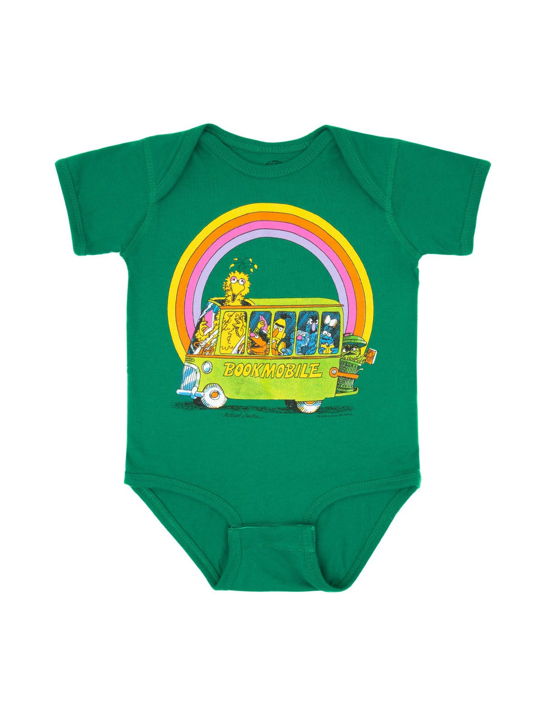 Sesame Street Bookmobile Baby Onesie