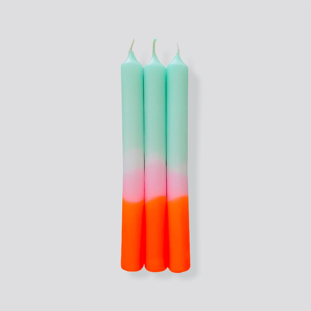 Spring Sorbet: Taper Candle Trio