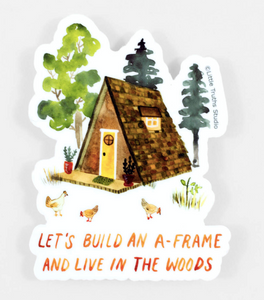 A-Frame Sticker