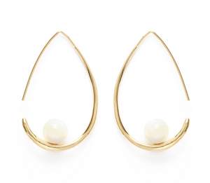 Mother of Pearl Balance Earrings