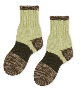 Knit Boot Sock in Matcha