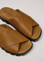 Load image into Gallery viewer, Camper Sandal: Walnut Leather
