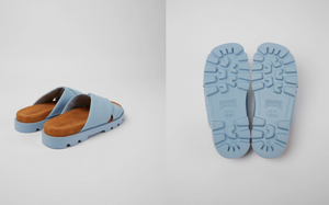 Camper Sandal: Brutus Blue