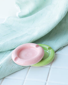 Bubble Ceramic "J" Tray/ Dish