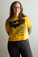 Load image into Gallery viewer, Bye Forever Crop Heavy Loose Tee
