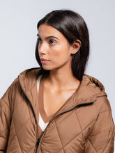 Load image into Gallery viewer, The Perfect Long Puffer: Cafe Au Lait
