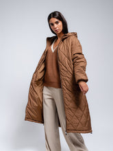 Load image into Gallery viewer, The Perfect Long Puffer: Cafe Au Lait

