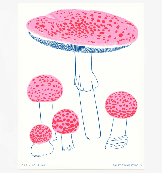 Toadstool Print