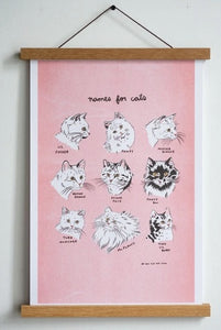 Names for Cats Print