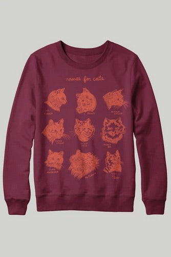 Names for Cats Sweatshirt