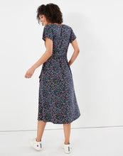 Load image into Gallery viewer, Confetti Jersey Wrap Dress
